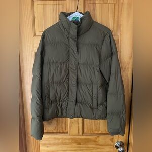 Patagonia Women’s Silent Down Jacket Sage Khaki Medium